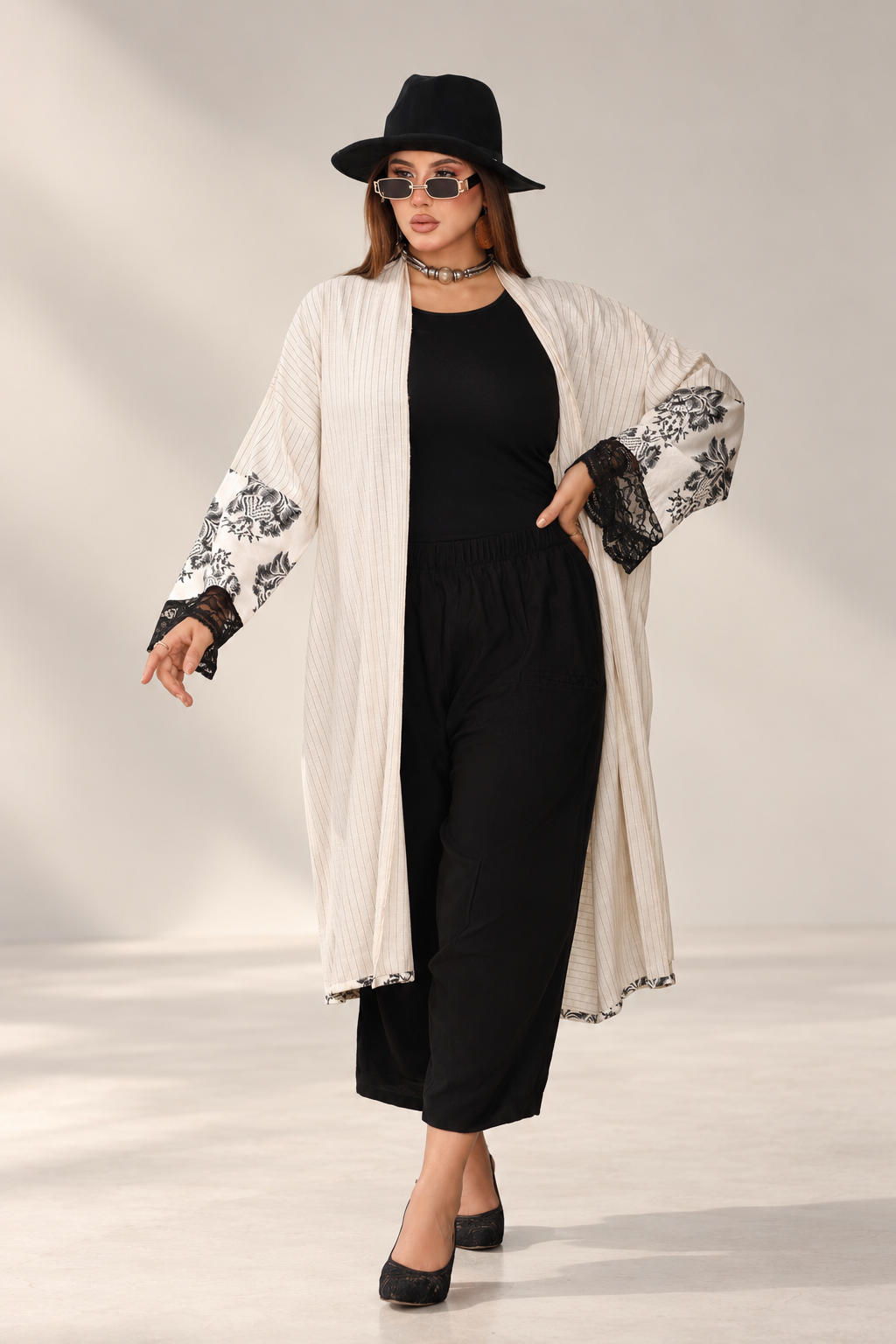 Striped Linen Jacket