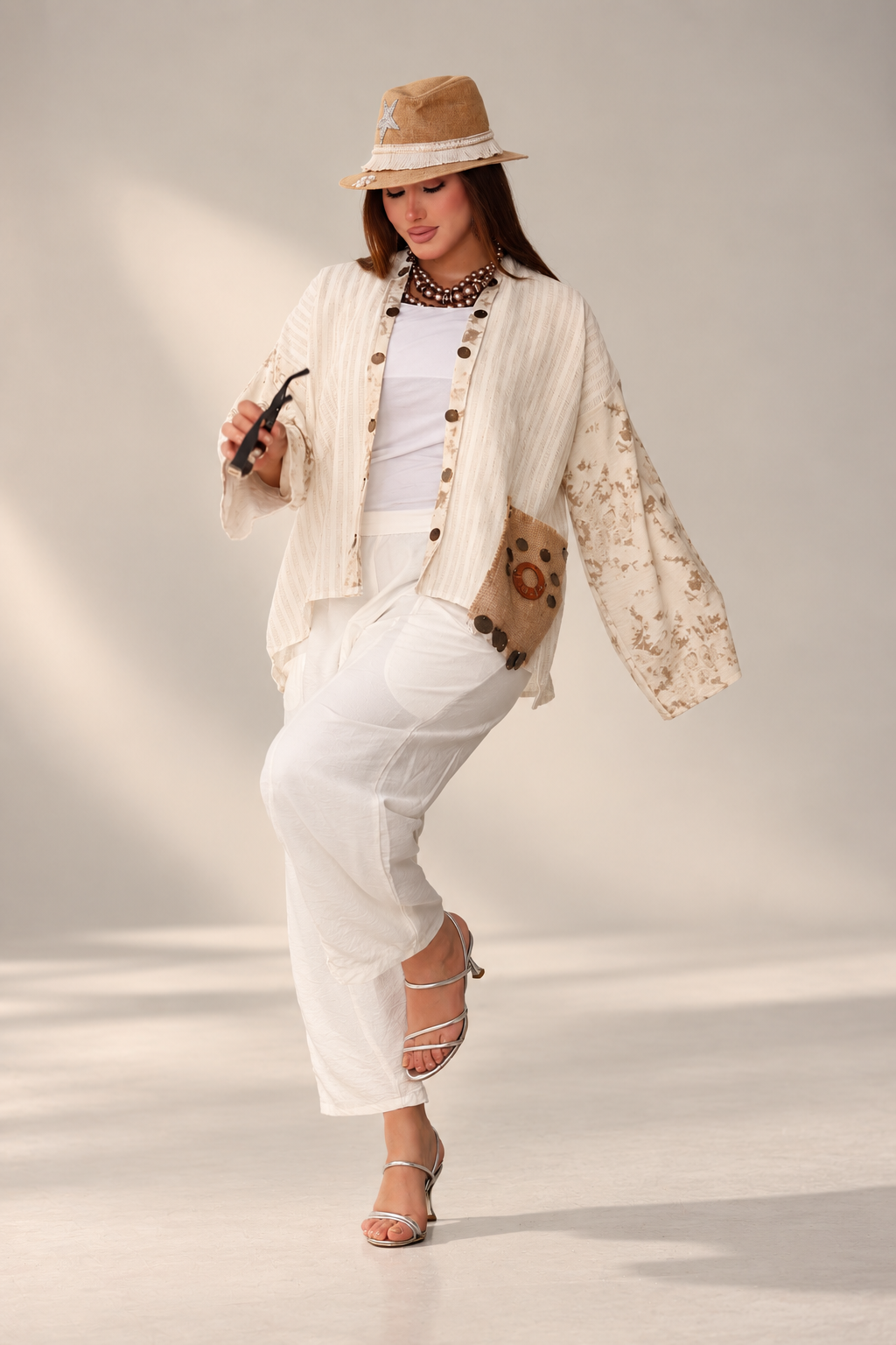 Relaxed Textured Blouse