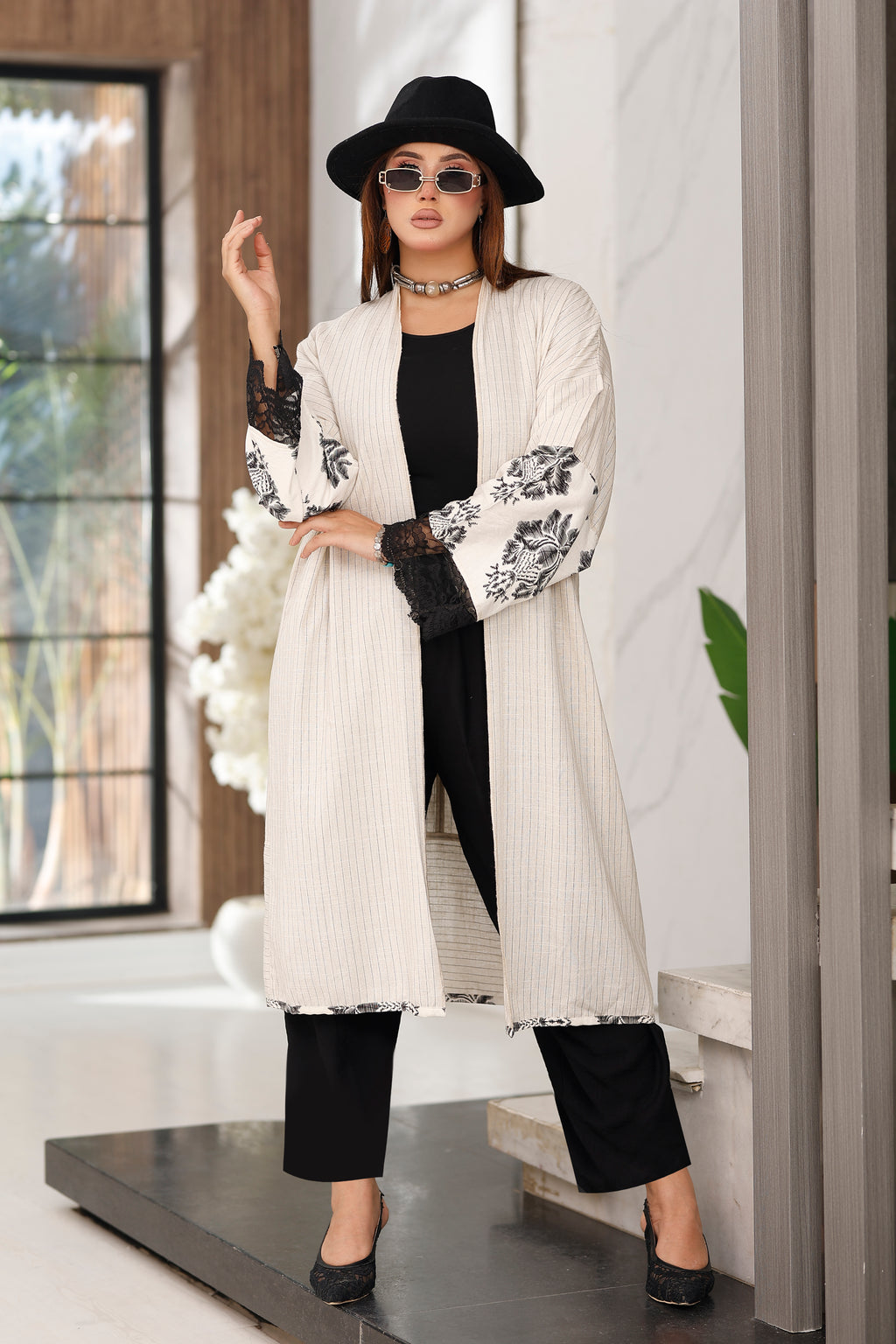 Striped Linen Jacket