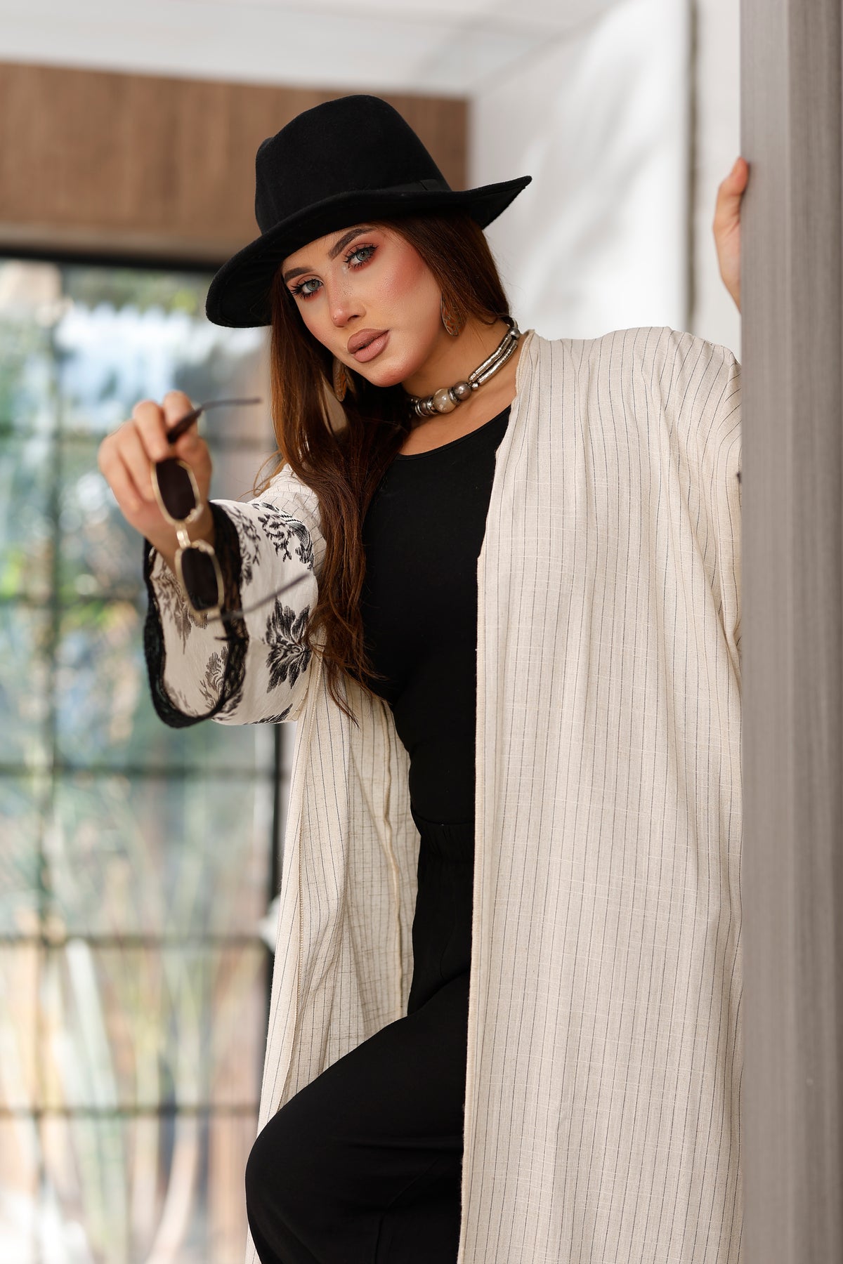 Striped Linen Jacket